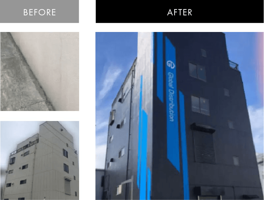 外装塗装施工事例1