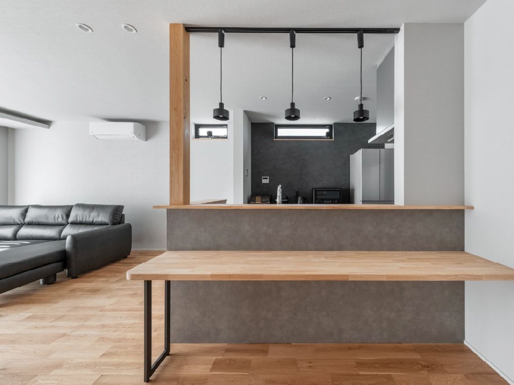 ダイニングキッチンの施工写真