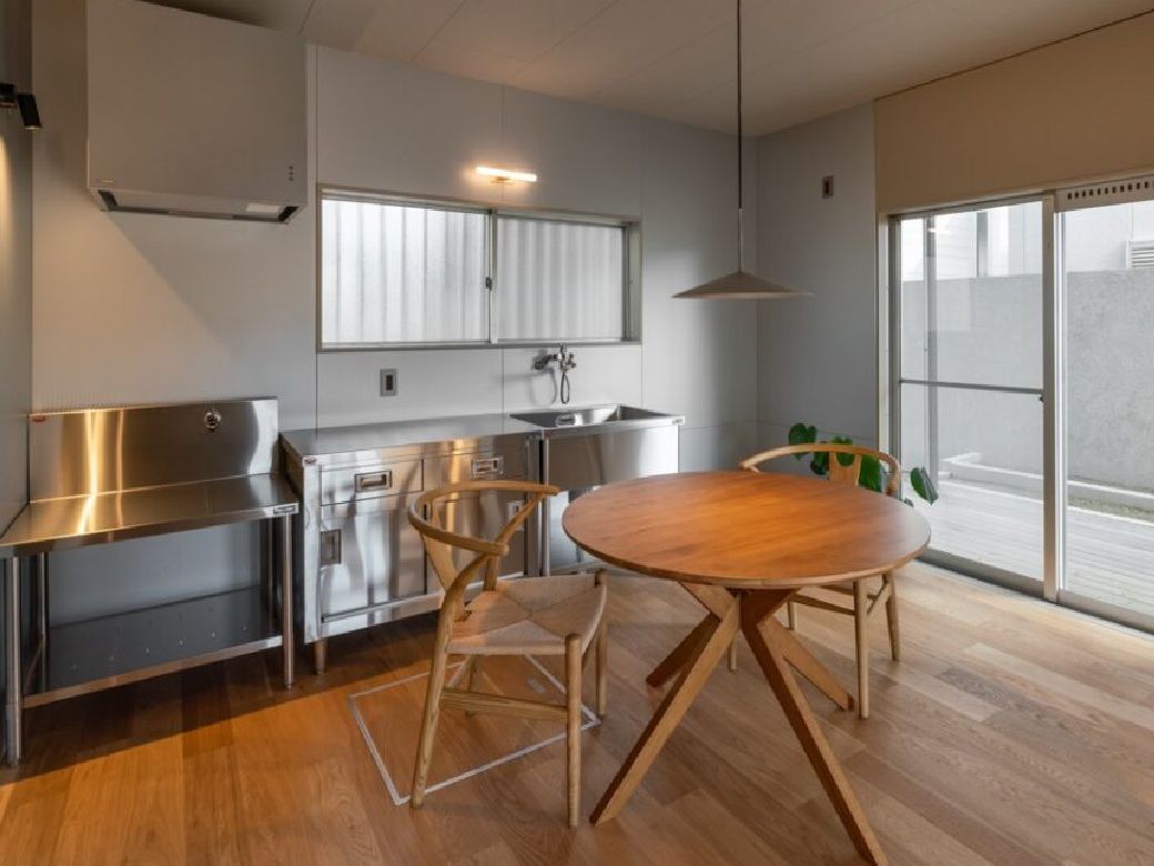 ダイニングキッチンの施工写真